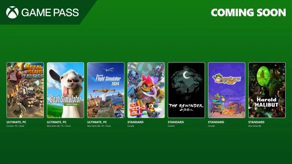 MISE À JOUR Xbox Game Pass novembre 2024 Liste des titres confirmés