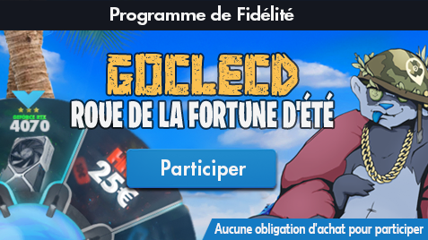 Programme de fidélité de Goclecd