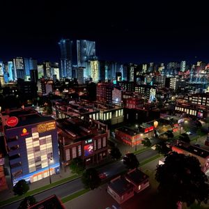 Cities Skylines After Dark - Nuit