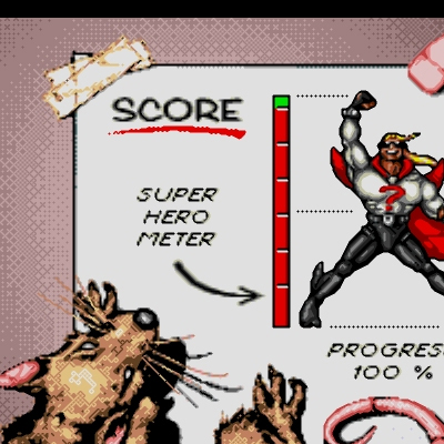 Comix Zone - Compteur de Super-Héros