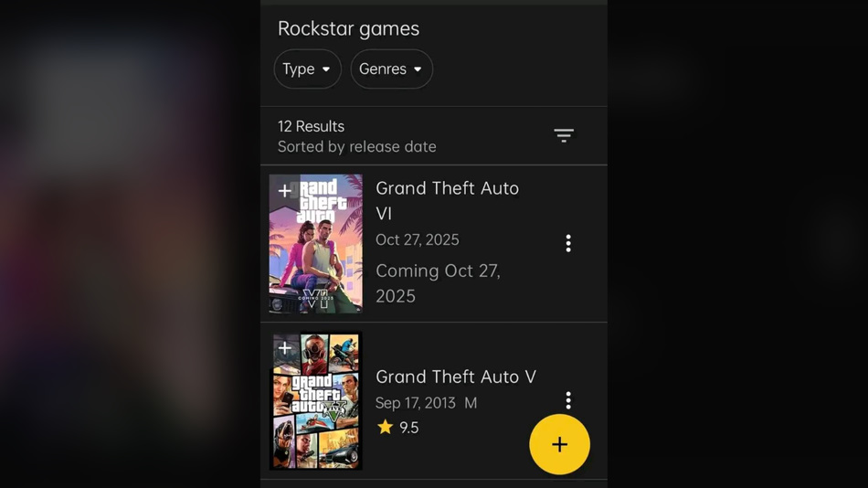 GTA 6 la date présumée selon la fuite IMDB