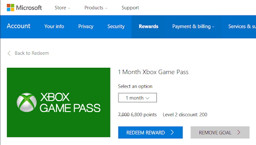 comment gagner des points Microsoft Reward ?