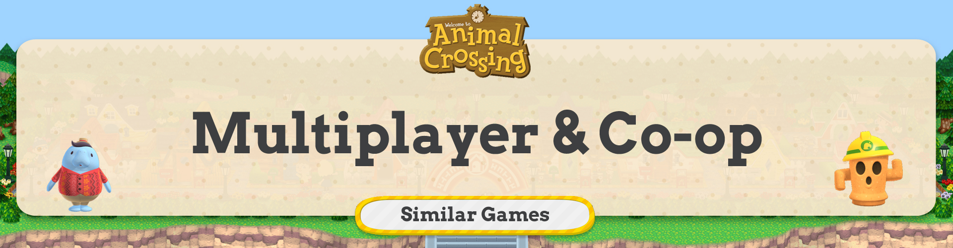 Jeux Multijoueurs et Coop Comme Animal Crossing