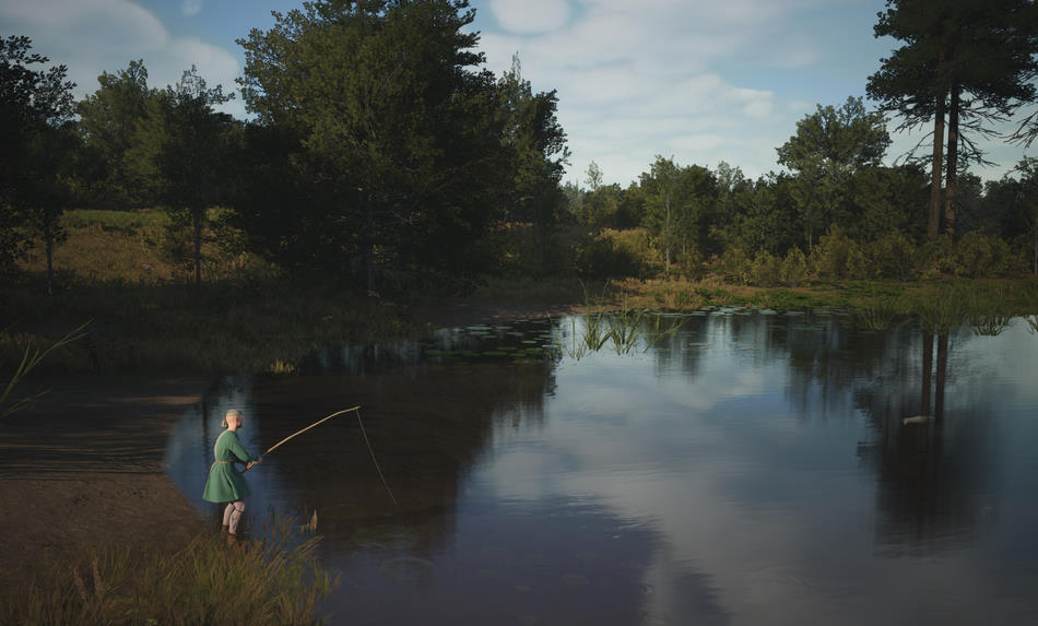 Étang de pêche à venir sur Manor Lords