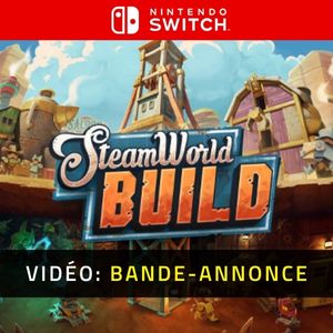 SteamWorld Build Nintendo Switch Bande-annonce Vidéo