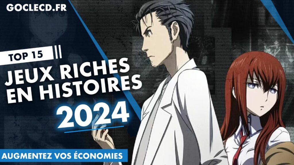 Les 15 jeux les plus riches en histoire de 2024