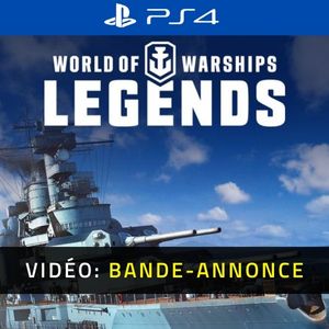 World of Warships Legends PS4 en boîte ou à télécharger