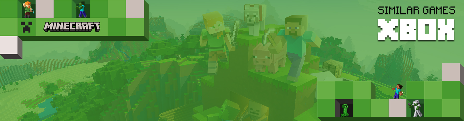 Le Top des Jeux Comme Minecraft sur Xbox