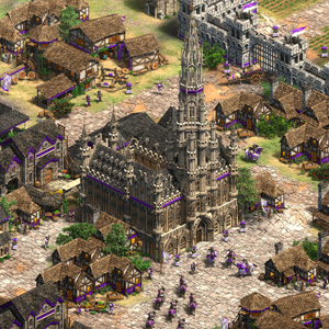 Age of Empires 2 Definitive Edition Lords of the West Centre-ville