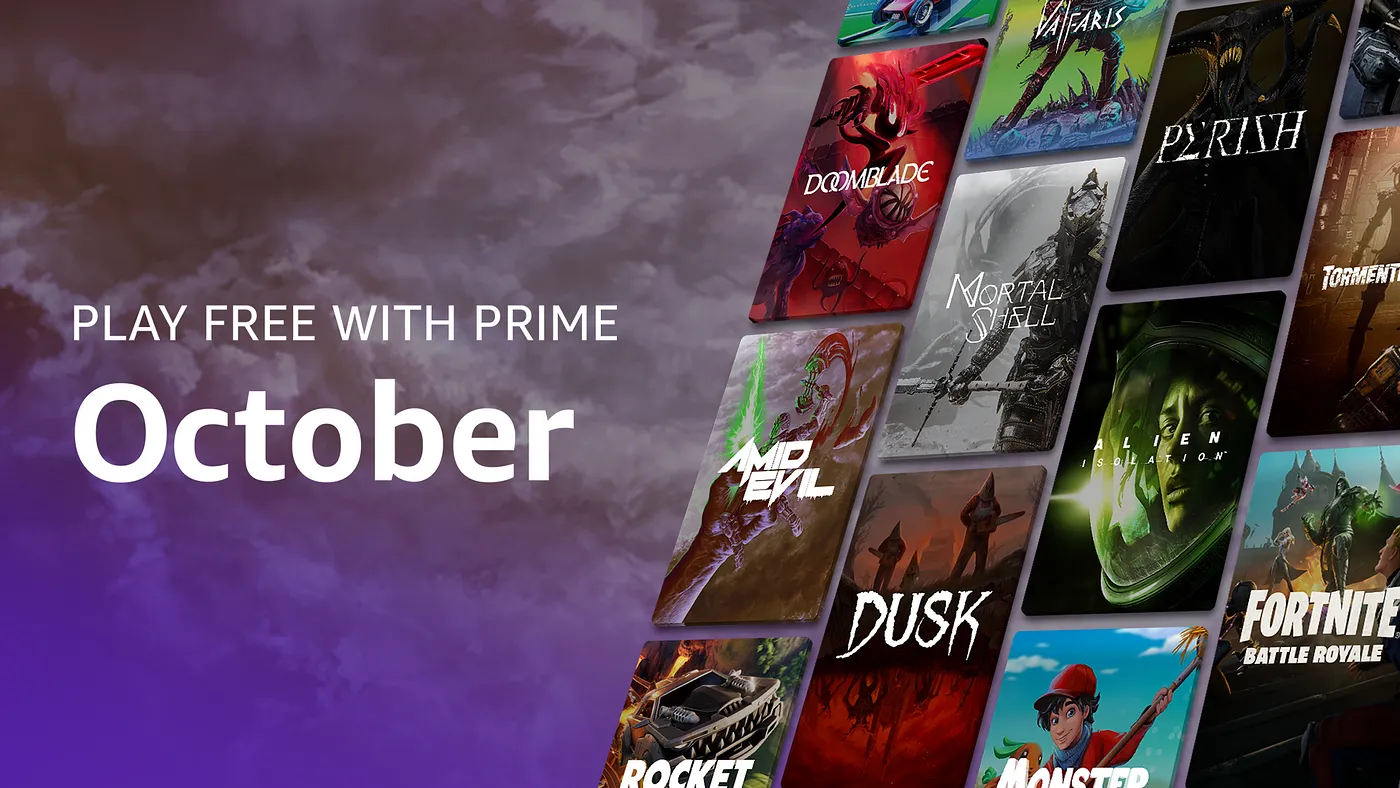 Jeux Prime d'Amazon Luna en Octobre