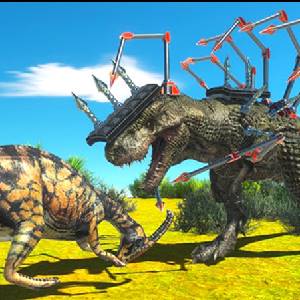 Animal Revolt Battle Simulator - Dinosaures Modifiés