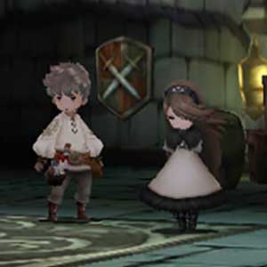 Bravely Default Nintendo 3DS Personnages