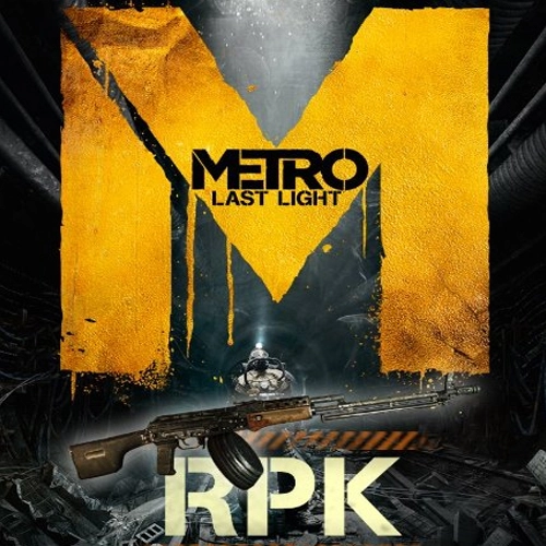 Metro Last Light RPK Weapon