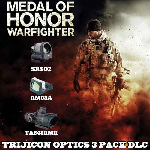 Acheter Medal of Honor Warfighter DLC Trijicon Optics 3 Pack clé CD Comparateur Prix