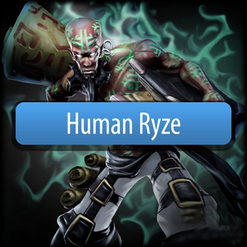 Riot Human Ryze League Of Legends Skin