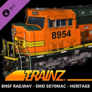 Trainz 2022 BNSF Railway-EMD SD70MAC-Heritage