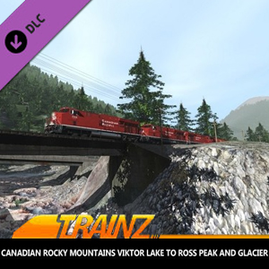 Trainz 2022 Canadian Rocky Mountains Viktor Lake to Ross Peak and Glacier