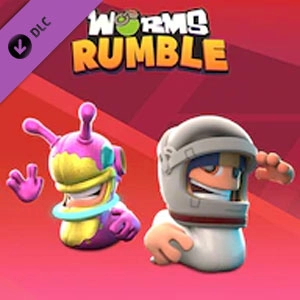 Worms Rumble Spaceworm and Alien Double