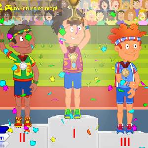 Crazy Athletics Summer Sports and Games - Podium