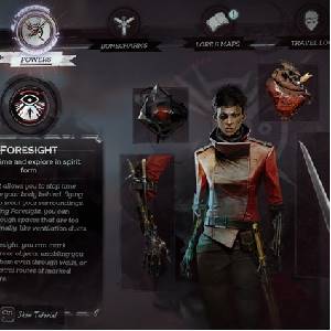Dishonored Death of the Outsider Menu des Pouvoirs