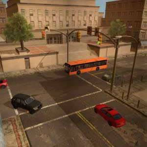 Driving School Simulator Intersection