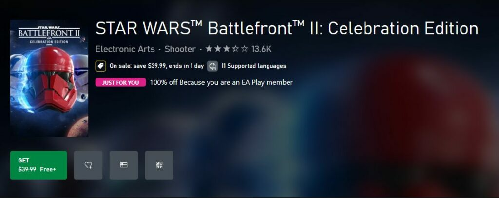 Free Star Wars Battlefront 2