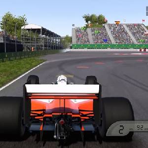 F1 2017 1988 McLAREN MP4/4 Classic Car - Vue Arrière McLaren