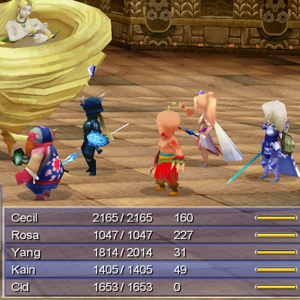 Final Fantasy 4 Combat