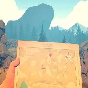 Firewatch - Carte