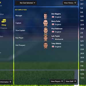 Football Manager Touch 2018 - Pays