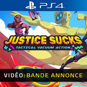 JUSTICE SUCKS Tactical Vacuum Action PS4 - Bande-annonce