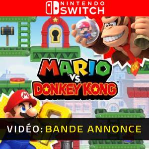 Mario vs. Donkey Kong - Édition Standard  Jeu Nintendo Switch - Cdiscount  Jeux vidéo