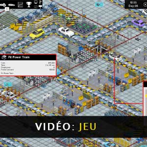 Production Line Car Factory Simulation - Vidéo de Gameplay