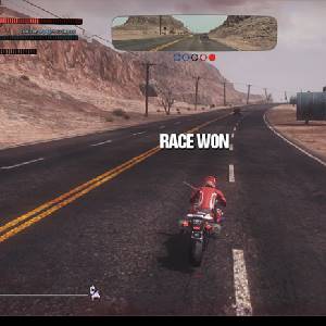 Road Redemption Course Gagnée