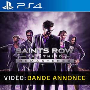 Saints Row The Third Remastered PS4 Bande-annonce Vidéo