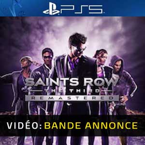 Saints Row The Third Remastered PS5 Bande-annonce Vidéo