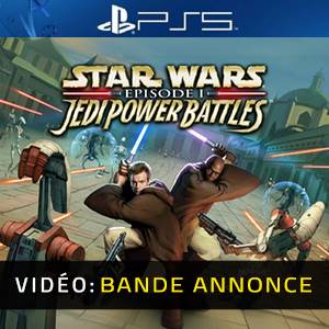 Star Wars Episode 1 Jedi Power Battles PS5 - Bande-annonce Vidéo