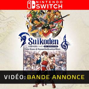 Suikoden 1 & 2 HD Remaster Gate Rune and Dunan Unification Wars Nintendo Switch - Bande-annonce