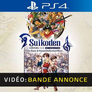 Suikoden 1 & 2 HD Remaster Gate Rune and Dunan Unification Wars PS4 - Bande-annonce