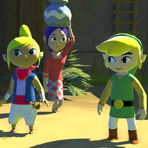 The The Legend of Zelda The Wind Waker HD Wii U Personnages