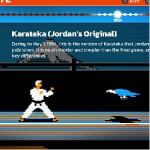 The Making of Karateka - Dessin de la Vie Réelle