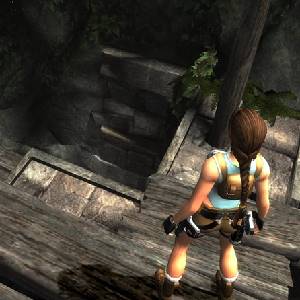 Tomb Raider Anniversary - Fente sombre