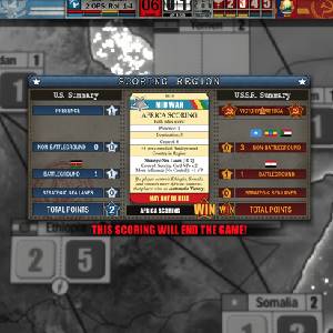 Twilight Struggle Red Sea - Région de Score