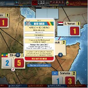 Twilight Struggle Red Sea - Tour d'Action