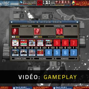 Twilight Struggle Red Sea - Vidéo de Gameplay