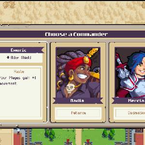 Wargroove 2 - Choisir le Commandant