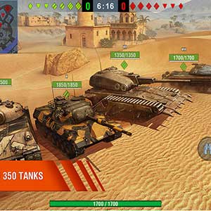 World of Tanks Blitz Des réservoirs différents