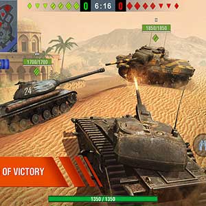 World of Tanks Blitz Victoire