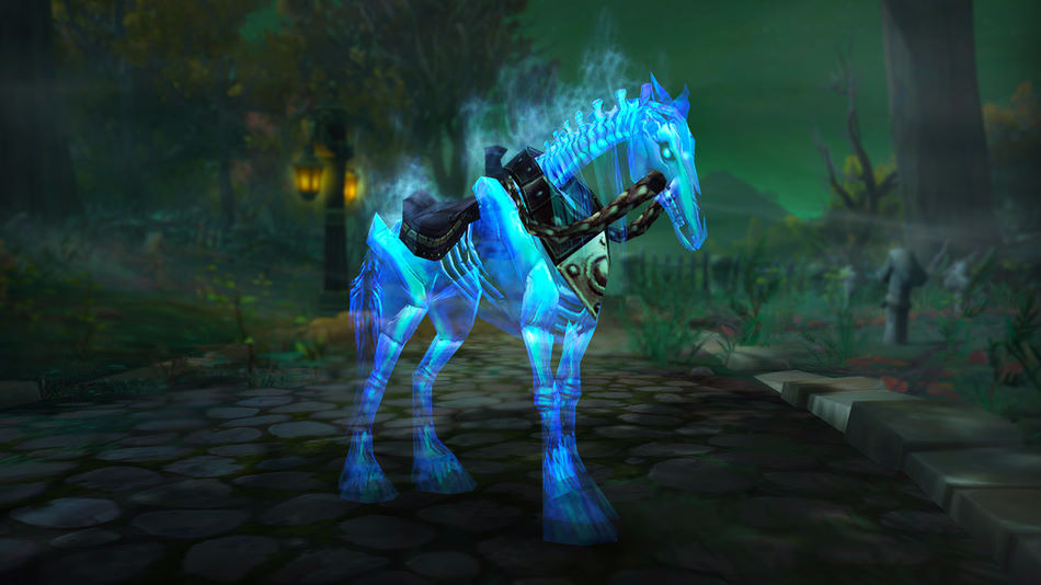 Ghastly Charger mount pour WoW The War Within